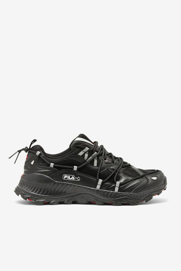 Fila Expeditioner Men's Sneakers - Black/Black/White,NZ 813-74965